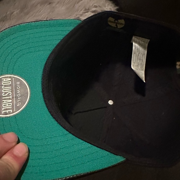 Wu tang 2018 Bio World leather croc brim adjustable hat - Picture 4 of 7